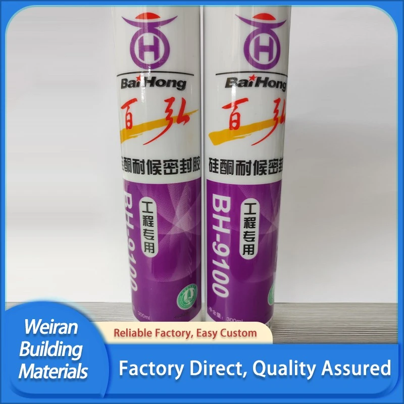 Acidic Construction Exterior Engineering Silicone Sealant suppliers